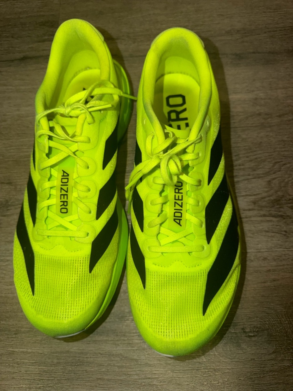 adidas Adizero Neon Yellow & Black Men’s Running Shoes